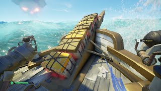 Selling an entire ashen garrison in #seaofthieves 