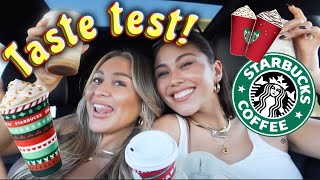 sooo we're back! trying my subscribers favorite starbucks drinks ft. Yes Hipolito