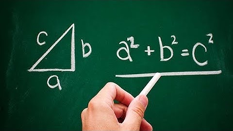 SAT maths: Easy way to proof the Pythagoras theorem with examples