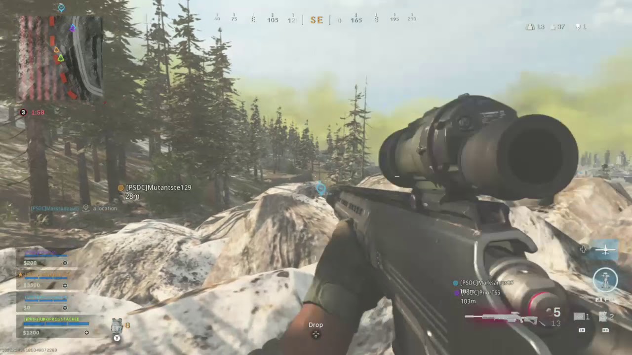 Warzone sniper shot YouTube