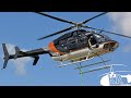 Bell 407 powerline maintenance Oakdale, CA