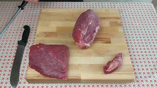 Cutting and Preparing Beef Knuckle