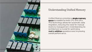 Matrix Addition Using Unified Memory
