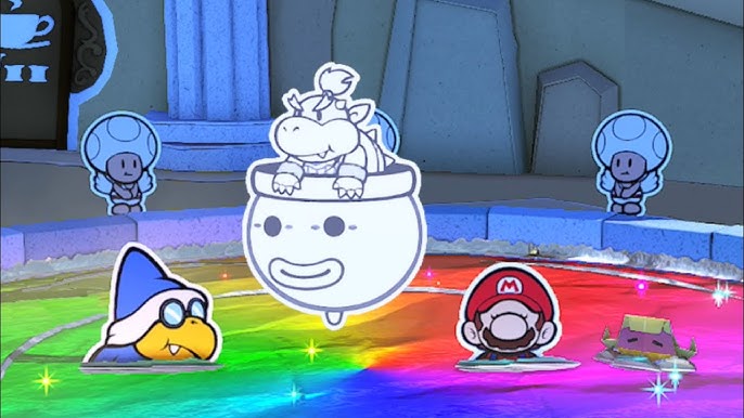 Paper Mario: The Origami King - All Bowser Jr. Story Scenes & Moments 