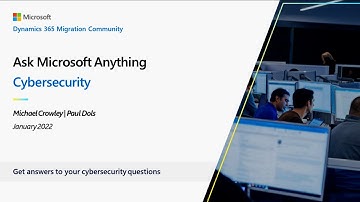 Ask Microsoft Anything | Cybersecurity
