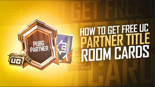 How to Get Free UC , Partner title and Other Rewards From Pubg Mobile - Dictator Gaming