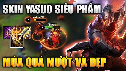 [LMHT Tốc Chiến] Trang Phục Yasuo Siêu Phẩm Múa Quá Mượt Và Cực Đẹp Trong Liên Minh Tốc Chiến