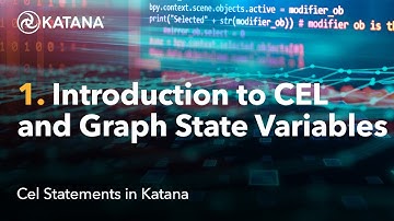 CEL Statements in Katana | 01 Set Up Graph State Variables to Control Your Scene