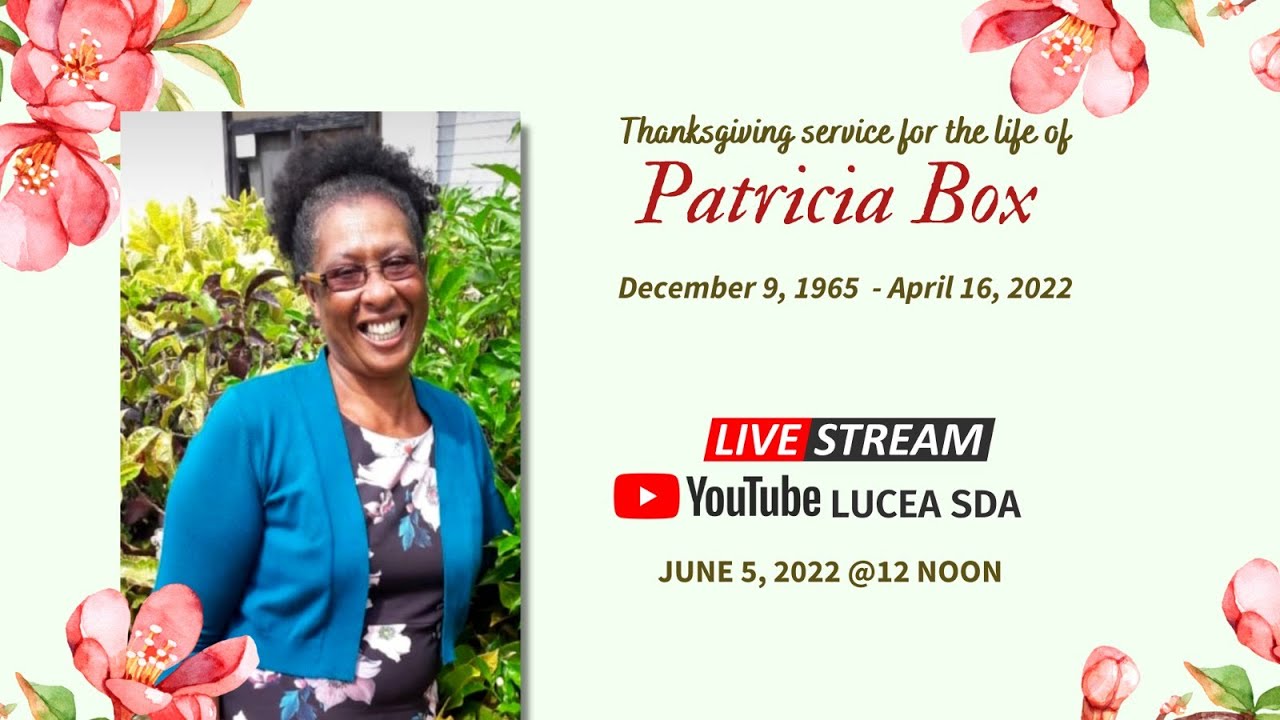 Patricia R Box Memorial Service for Patricia Box | June 5, 2022 - YouTube