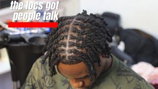 two strands twist made easy with @famousbarber_