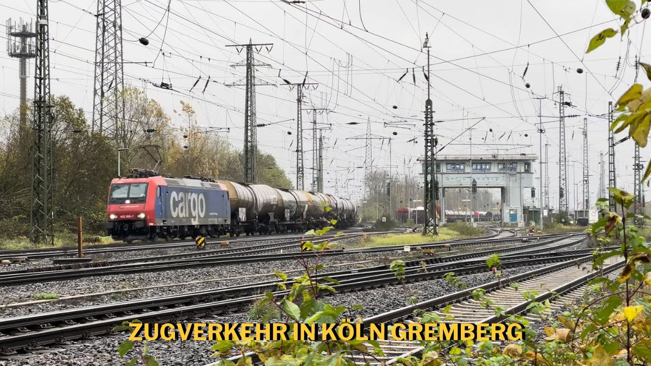 Zugverkehr in Köln Gremberg