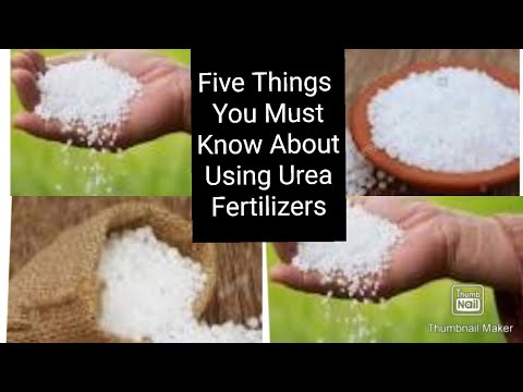 Video: Kāda veida mēslojums ir urīnviela?