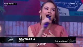 Lyodra - Rekayasa Cinta | Tonight Show NET TV