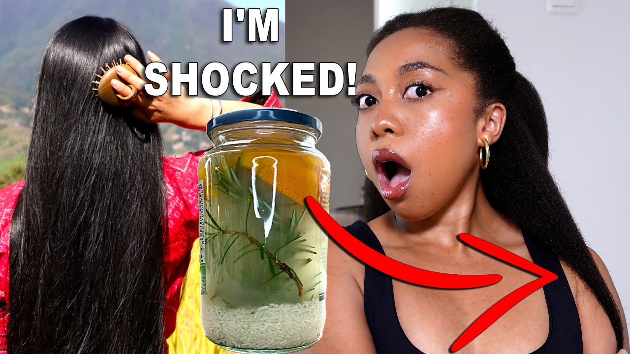 RICE WATER FOR EXTREME HAIR GROWTH! Achieve ... - YouTube