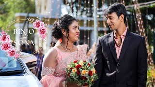 Rinjo & Sona | Kerala Christian Wedding Highlights | Cinematic