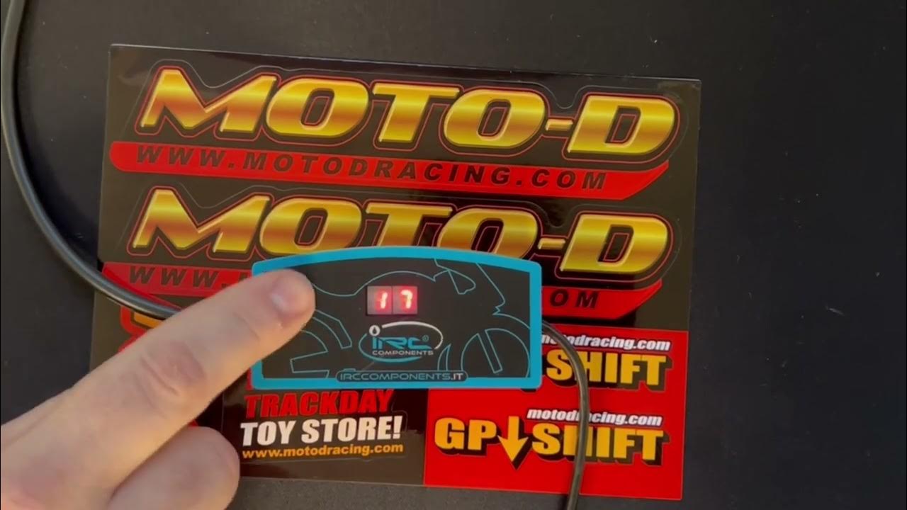 How to adjust your IRC Motorcycle Quickshifter YouTube