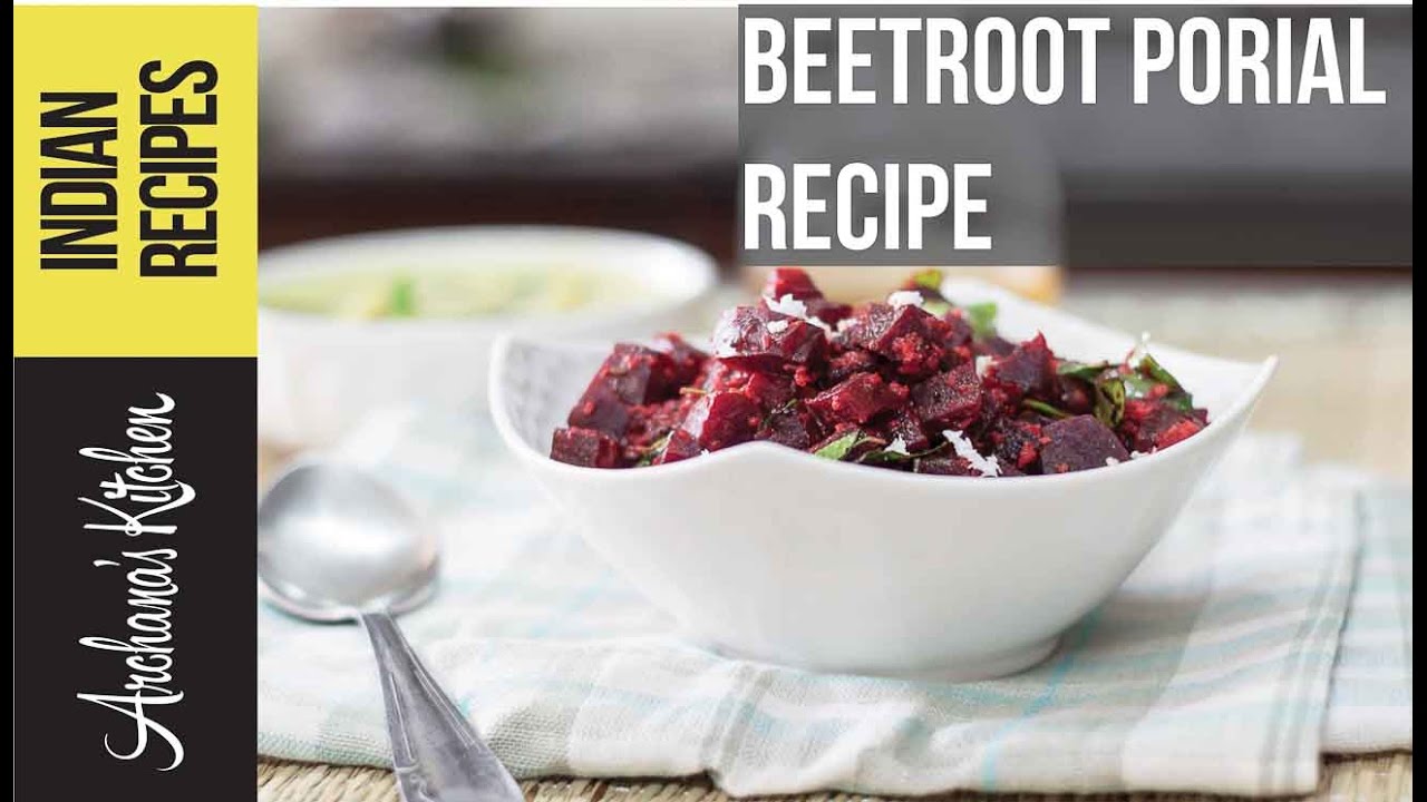 Beetroot poriyal