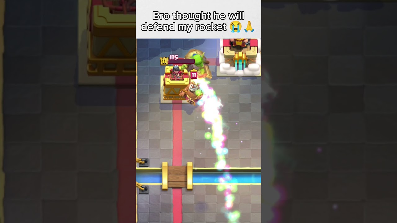 He Really Thought He Could Defend My Rocket 🚀 😂 