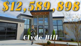 Welcome Home to a $12,000,000 Brand New Estate in Clyde Hill, Washington