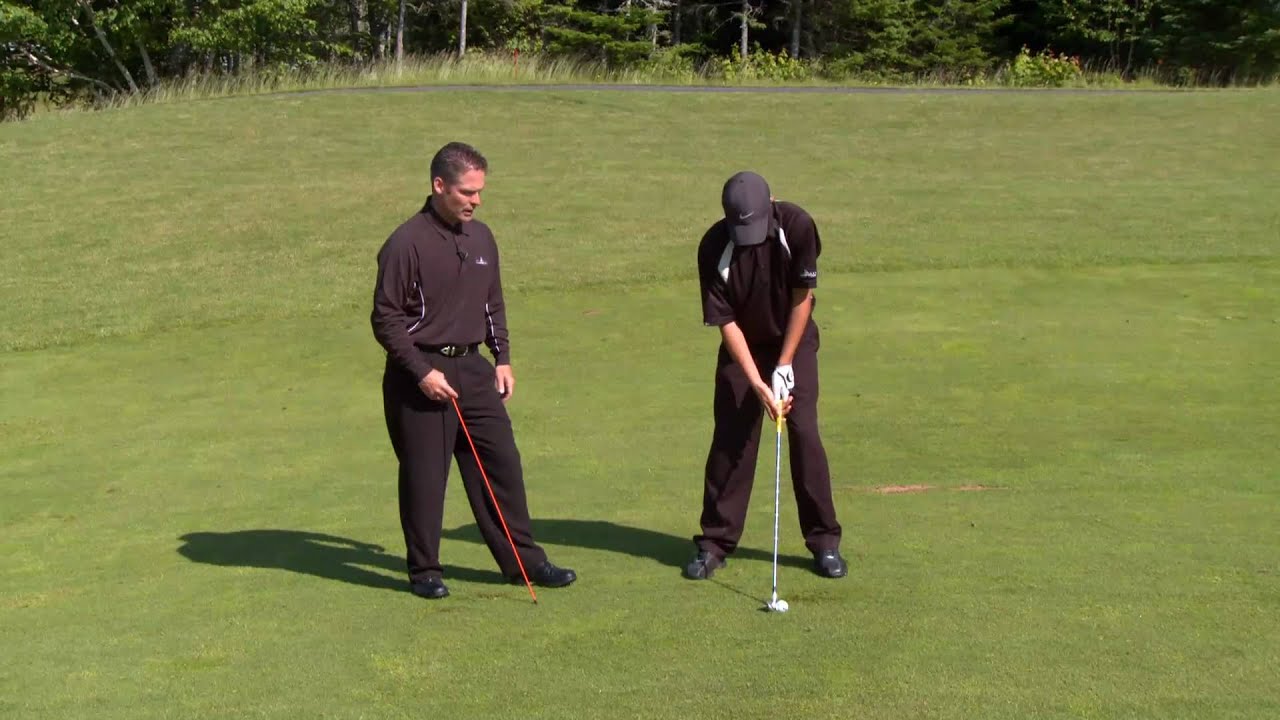 Golf Tip Up & Down Hill Lie Bell Bay Golf Academy Golf Lessons