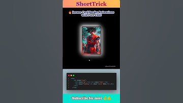 🔥 Insane Card Border Animations with Pure CSS! (Step-by-Step) #Shorts #CSS #Animation #WebDesign