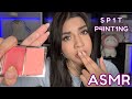 Asmr espaol  s p 1 t  paint1ng  muy intens0  sonidos relajantes e intensos en tu carita