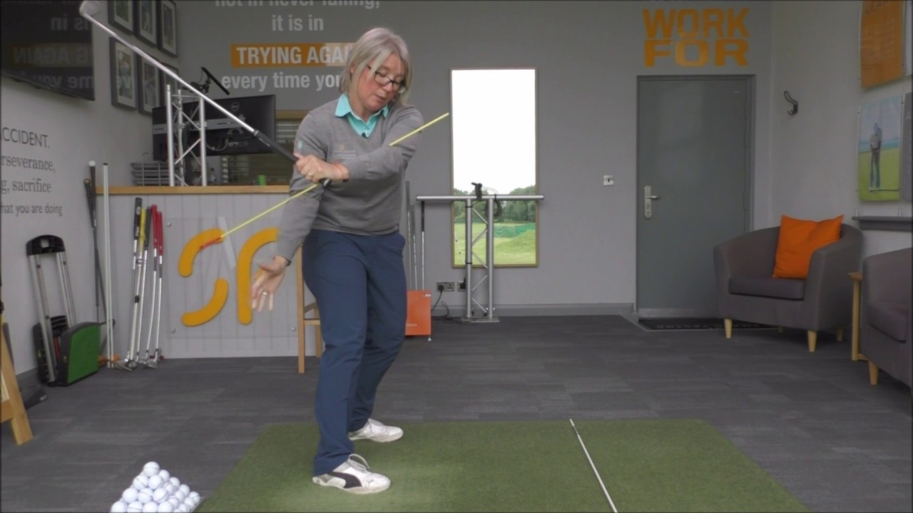 Golf swing arm rotation, part 3. How to move your arms & body on the