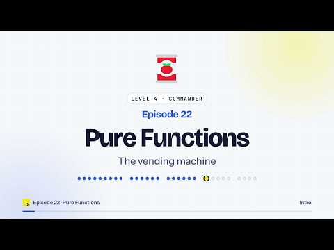 Pure Functions & Immutability in JavaScript