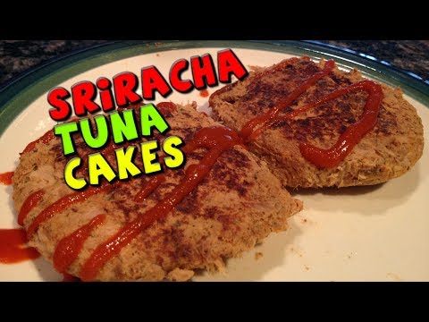 Sriracha TUNA Cakes Recipe (Low Fat)