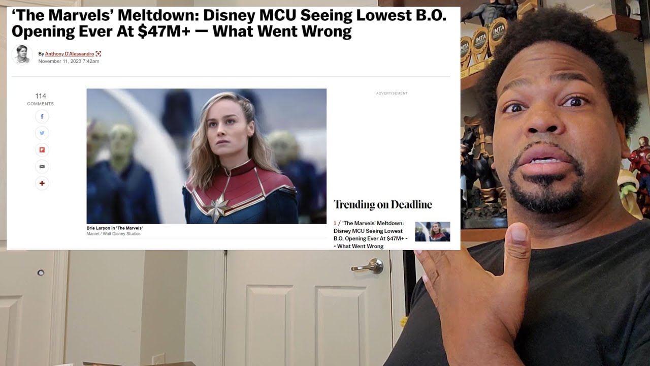 The Marvels Is The MCU's Worst Box Office Opening EVER! - YouTube
