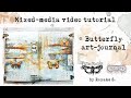 Butterfly art journal by roxane s