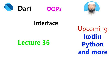 Dart Bangla Tutorial ! OOPs Interface ! Lecture 36