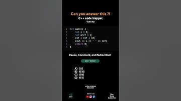 ONLY A GENIUS CAN SOLVE THIS C++ QUIZ! 💡 | Video 70 | #shorts
