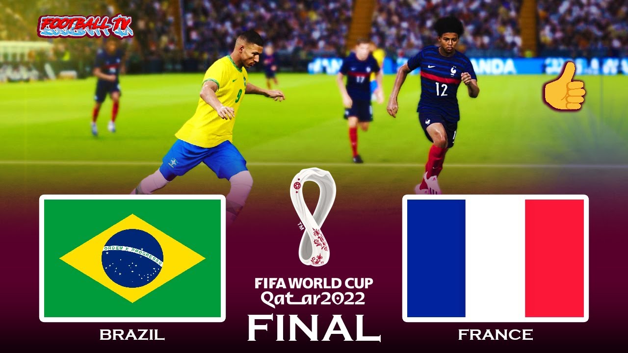 Brazil vs France, Final FIFA World Cup 2022