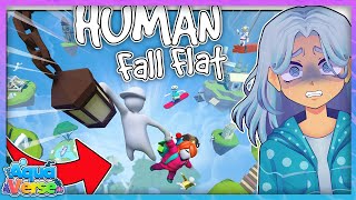 If You Fall You Die *FUNNY TEAMWORK GAME* [Human Fall Flat #1] screenshot 4