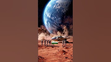 Earth to Mars: Indian Astronauts Claim New Territory! #mars #isro #nasa #earth #space #spaceship #ai