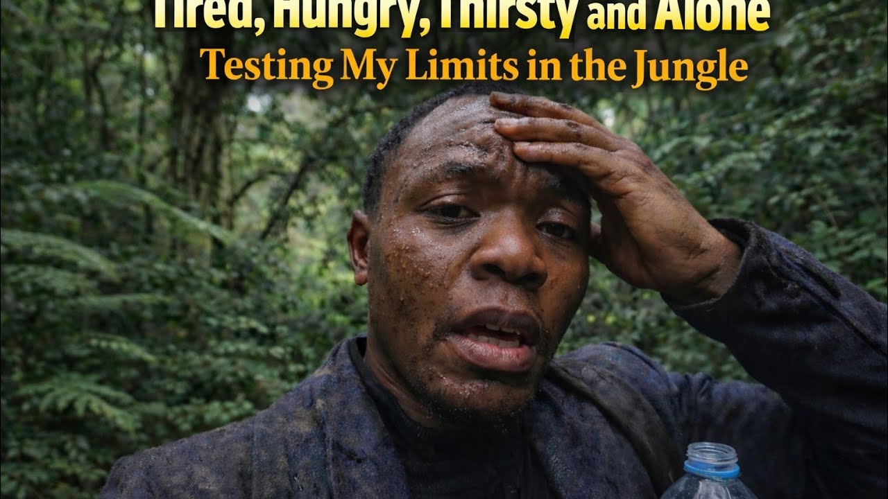 I WALKED FOR 100 MILES (IN 4HRS ) IN A SCARY AFRICAN JUNGLE ALONE ! 
