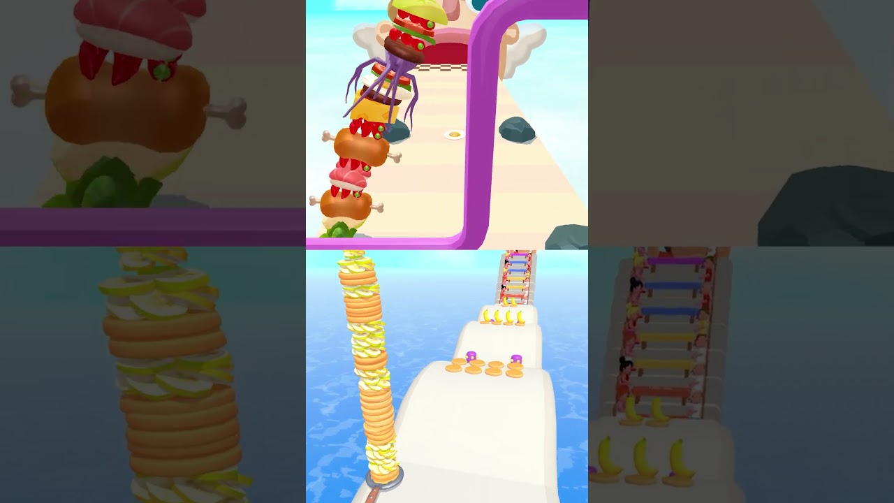 Sandwich Runner ➕ Pancake Run 