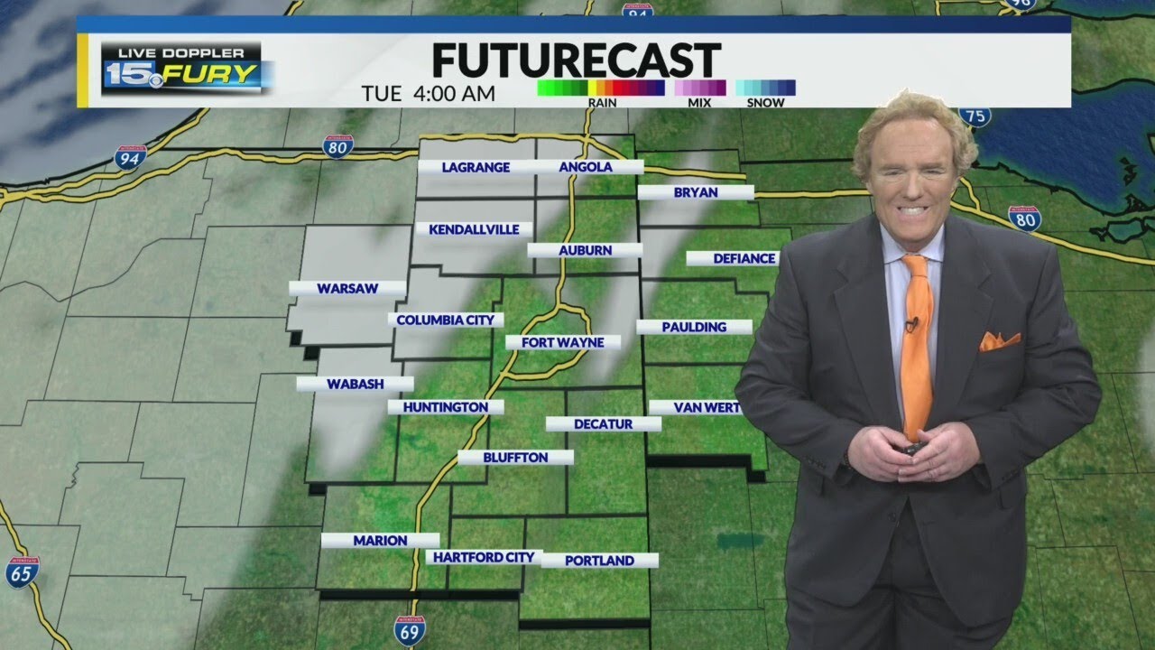 Sunshine and even warmer temps today before cooler air arrives - YouTube