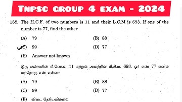 The H.C.F of two numbers is 11 and their L.C.M is 693. If one of the number is 77, find the other?