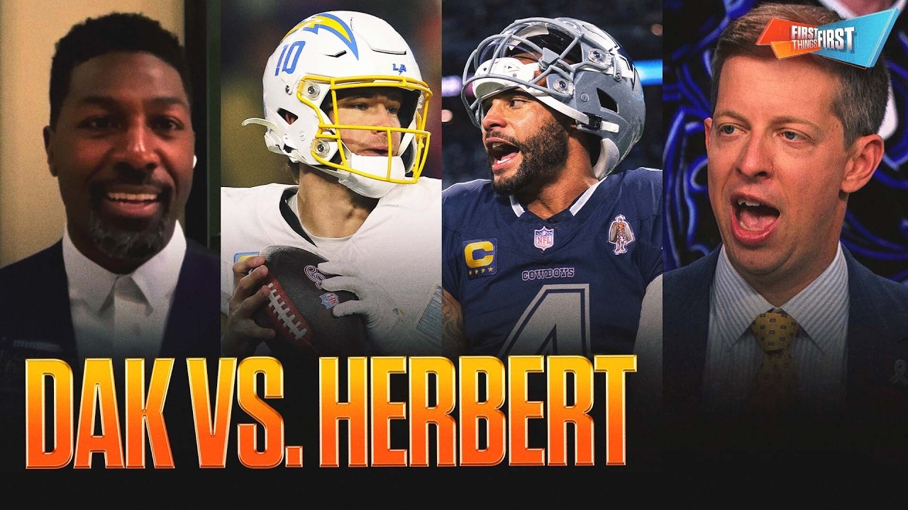 'Justin Herbert is better than Dak Prescott’, Would you rather have Mahomes or Allen at QB? | FTF