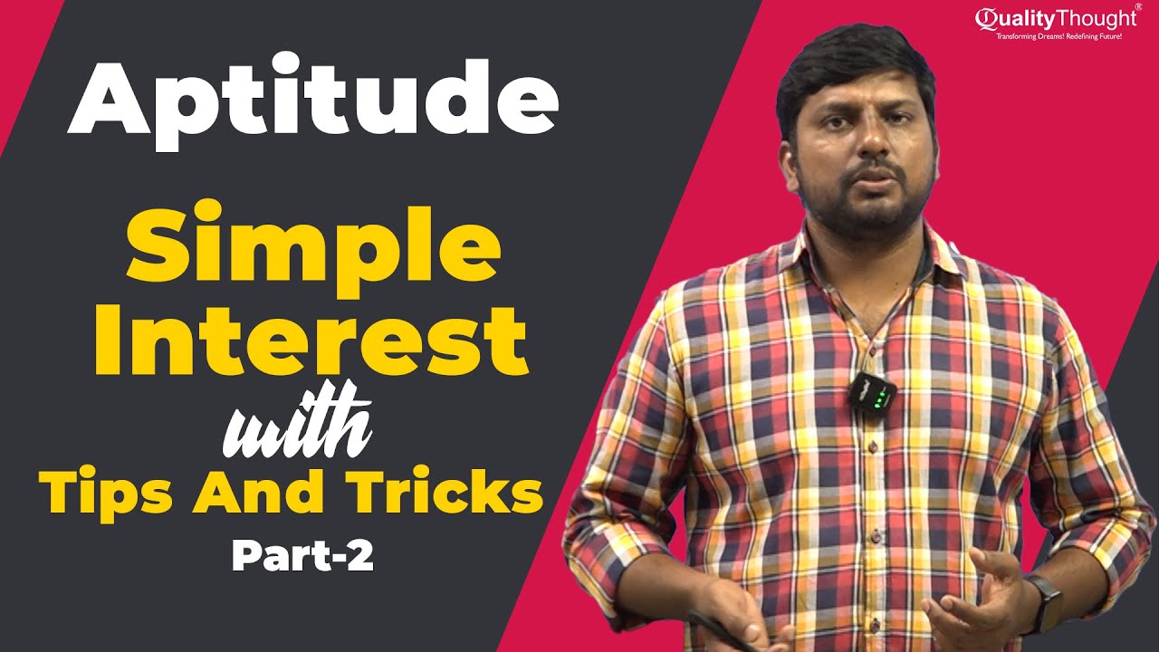 Simple Interest Tricks for Competitive Exams | Aptitude Made Easy (Part-2)