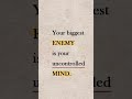 make sure you control your mind #quotes #viral #shorts