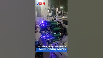 1 Color Full Automatic Screen Printing Machine for Plastic Cup #autoscreenprinting #cupscreenprint