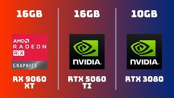 RX 9060 XT vs RTX 5060 Ti vs RTX 3080 – Gaming & Productivity (1080p, 2K, 4K) | Which One Wins?