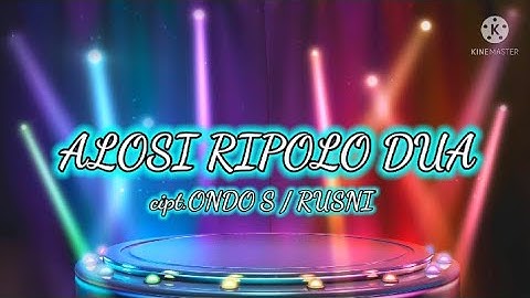 karaoke Bugis ORIGINAL tanpa vokal " ALOSI RIPOLO DUA" voc. Dian Ekawati