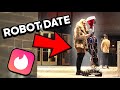 Trying TINDER with a Boston Dynamics Robot LIVE