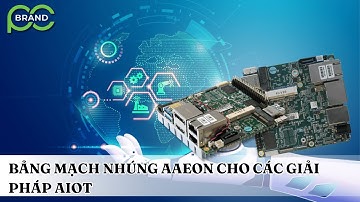 Bảng mạch nhúng công nghiệp AAEON cho các giải pháp AIOT