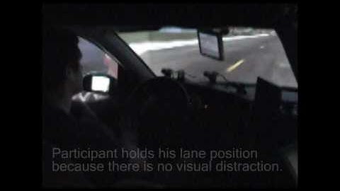 Glancing at Personal Navigation Devices Can Affect Driving