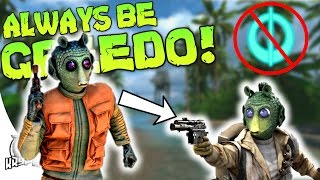 BE GREEDO WITHOUT A PICKUP?! - Star Wars Battlefront